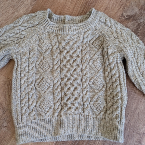 GAP Other - Gap Baby Cable Knit Sweater - Beige ($5 For $25 Bundle)